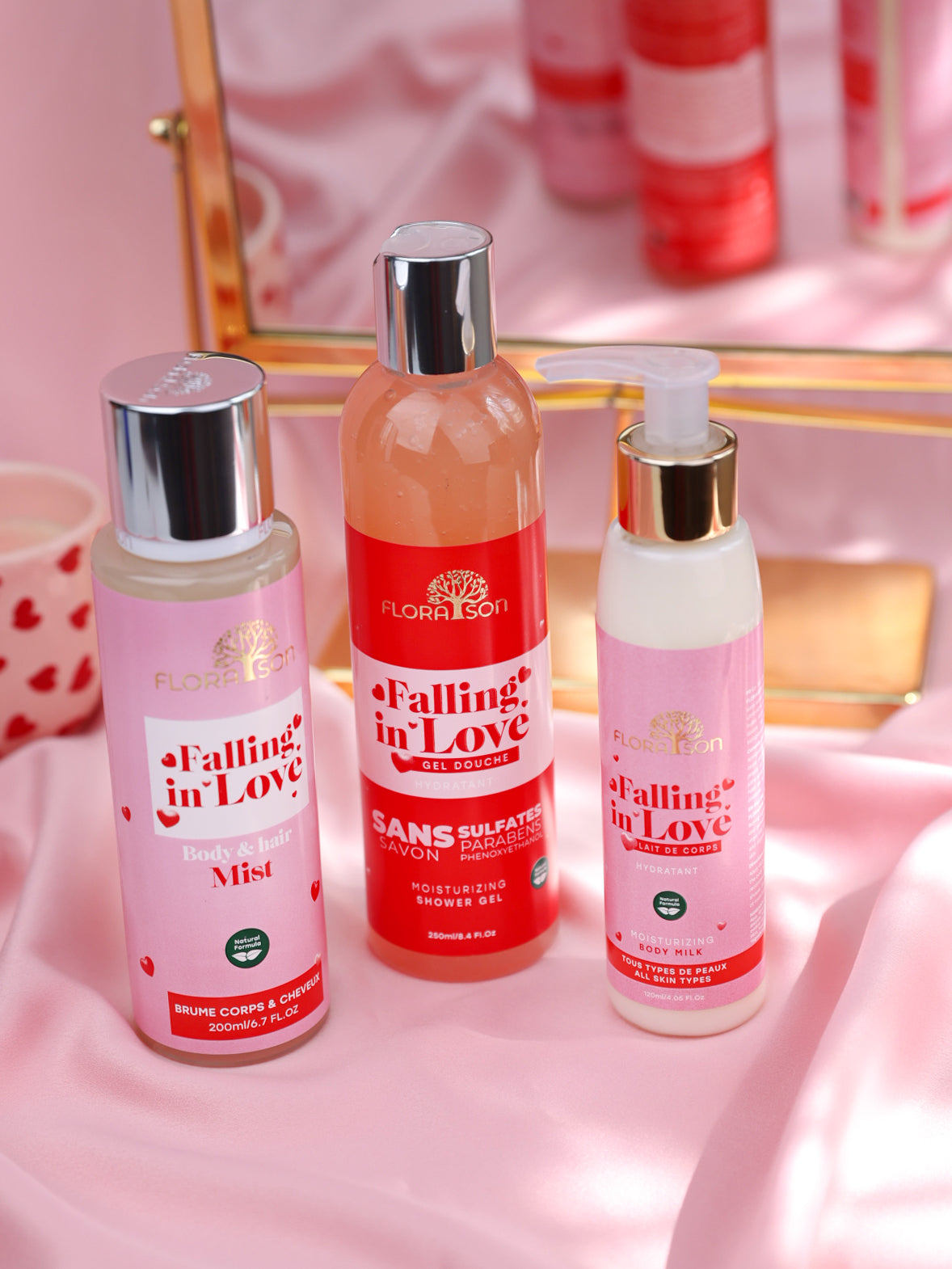 Gamme Falling in love - Floraison