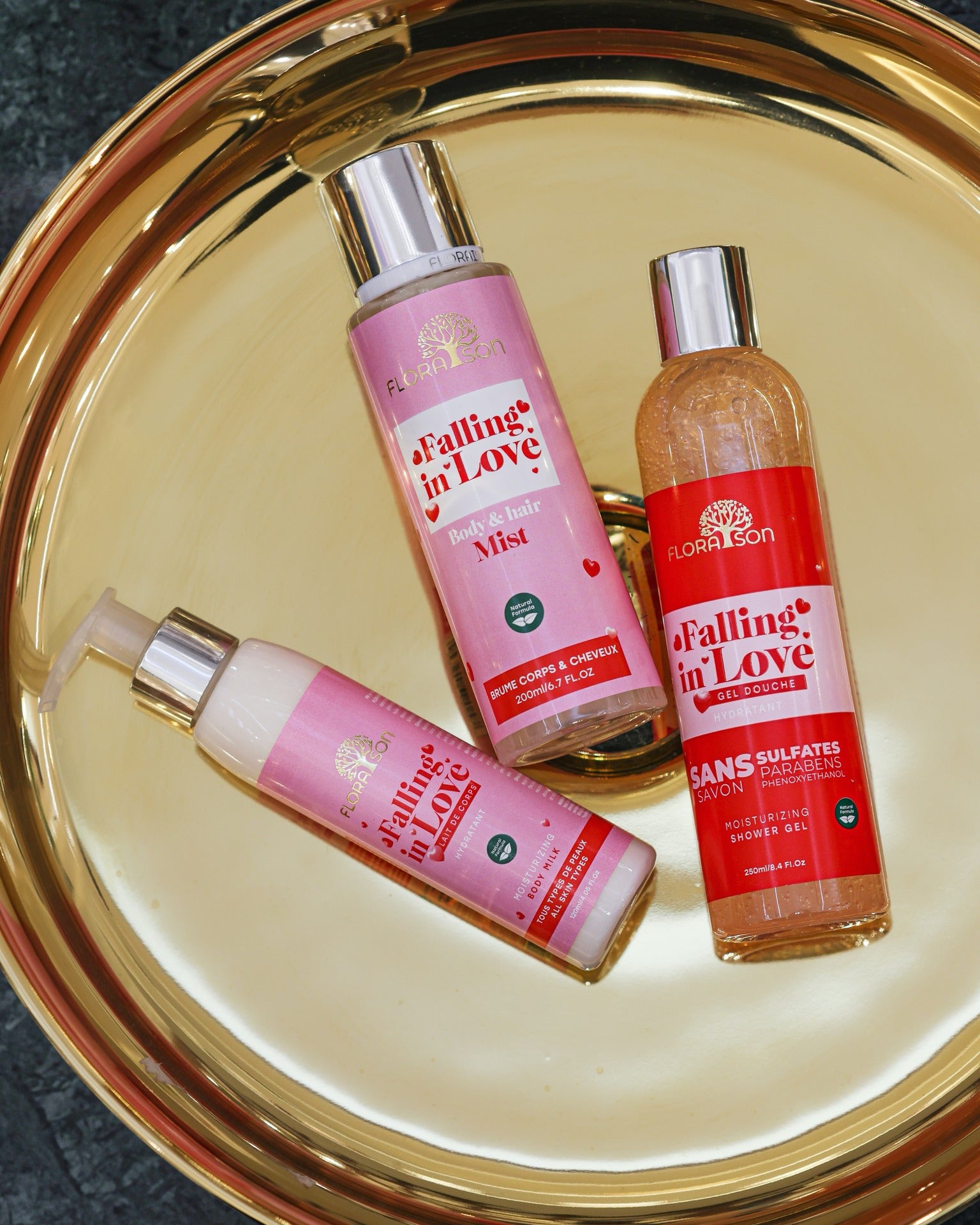 Gamme Falling in love - Floraison