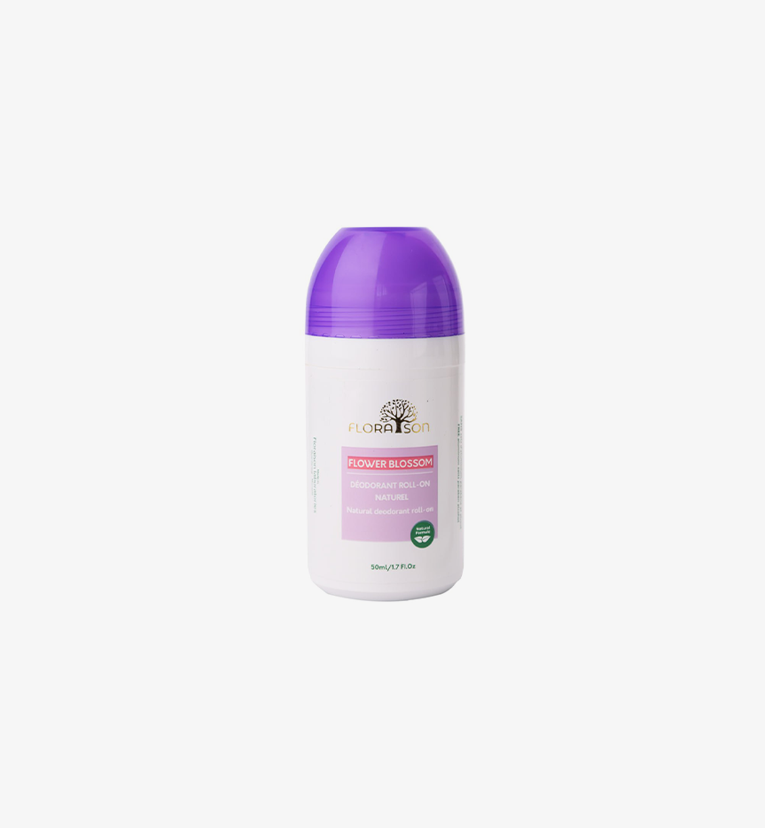 Déodorant Naturel Roll-On Flower Blossom - Floraison