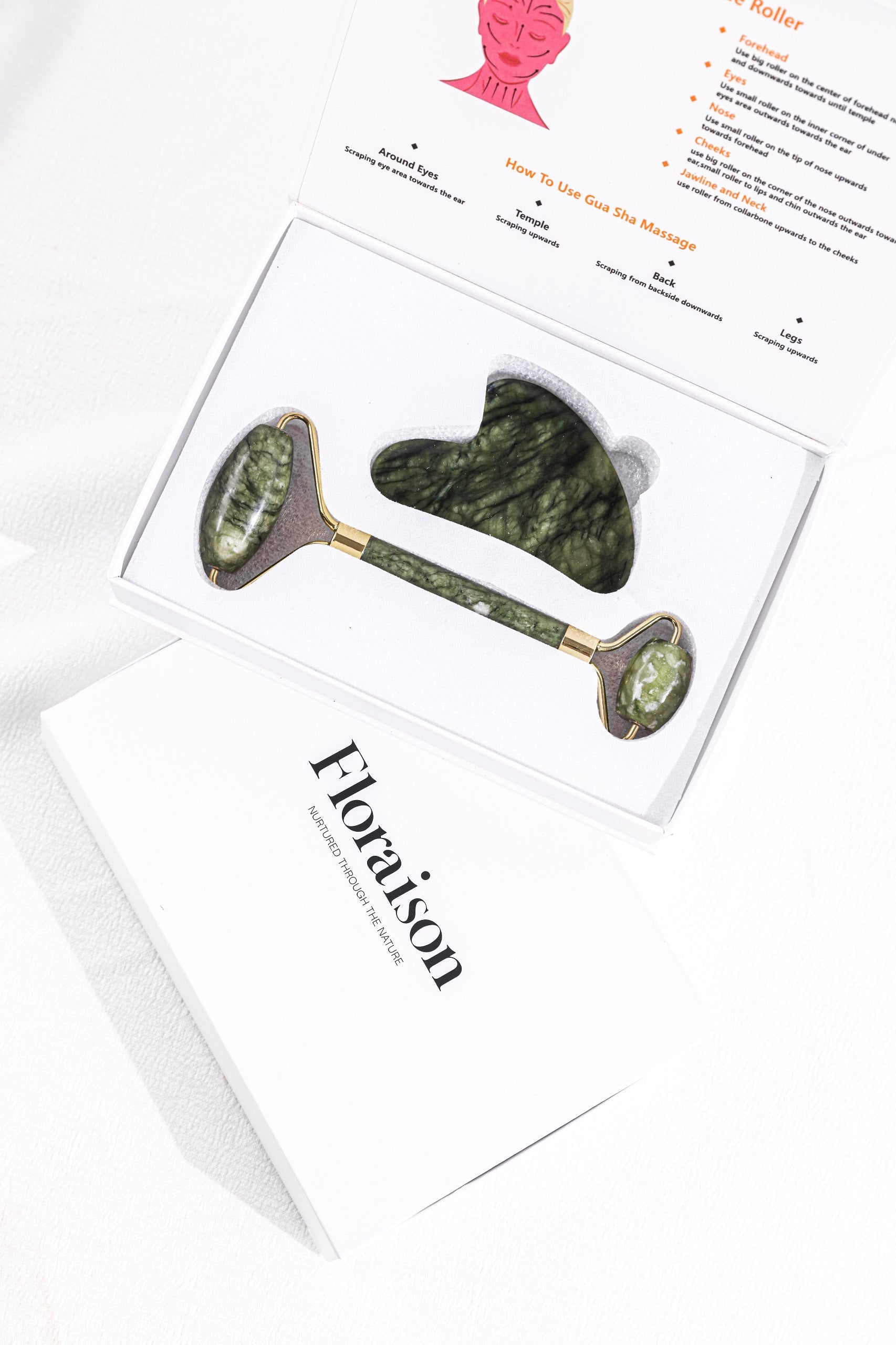 Duo Face Roller & Gua Sha - Floraison