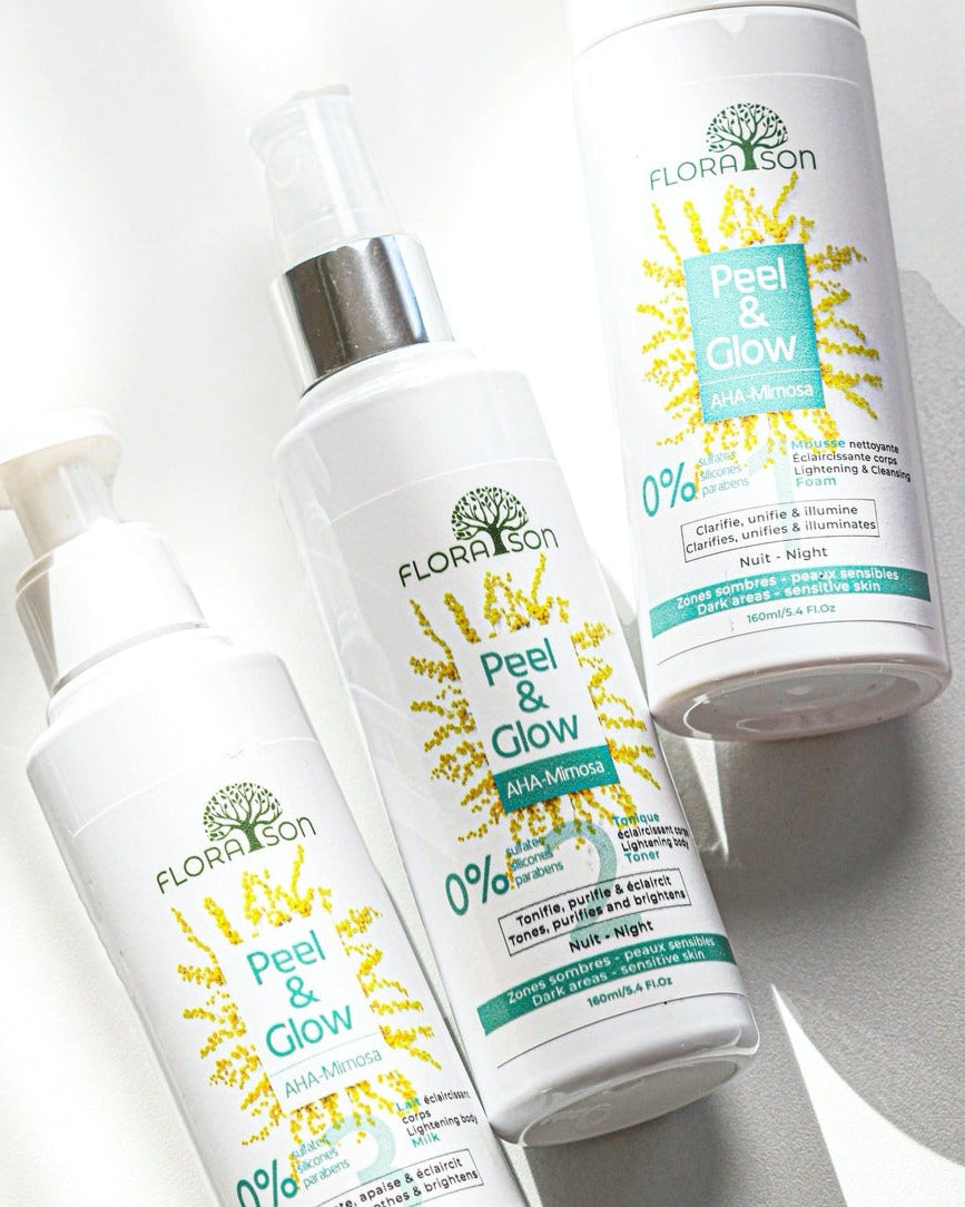 Peel &Glow; Brightening Body Toner