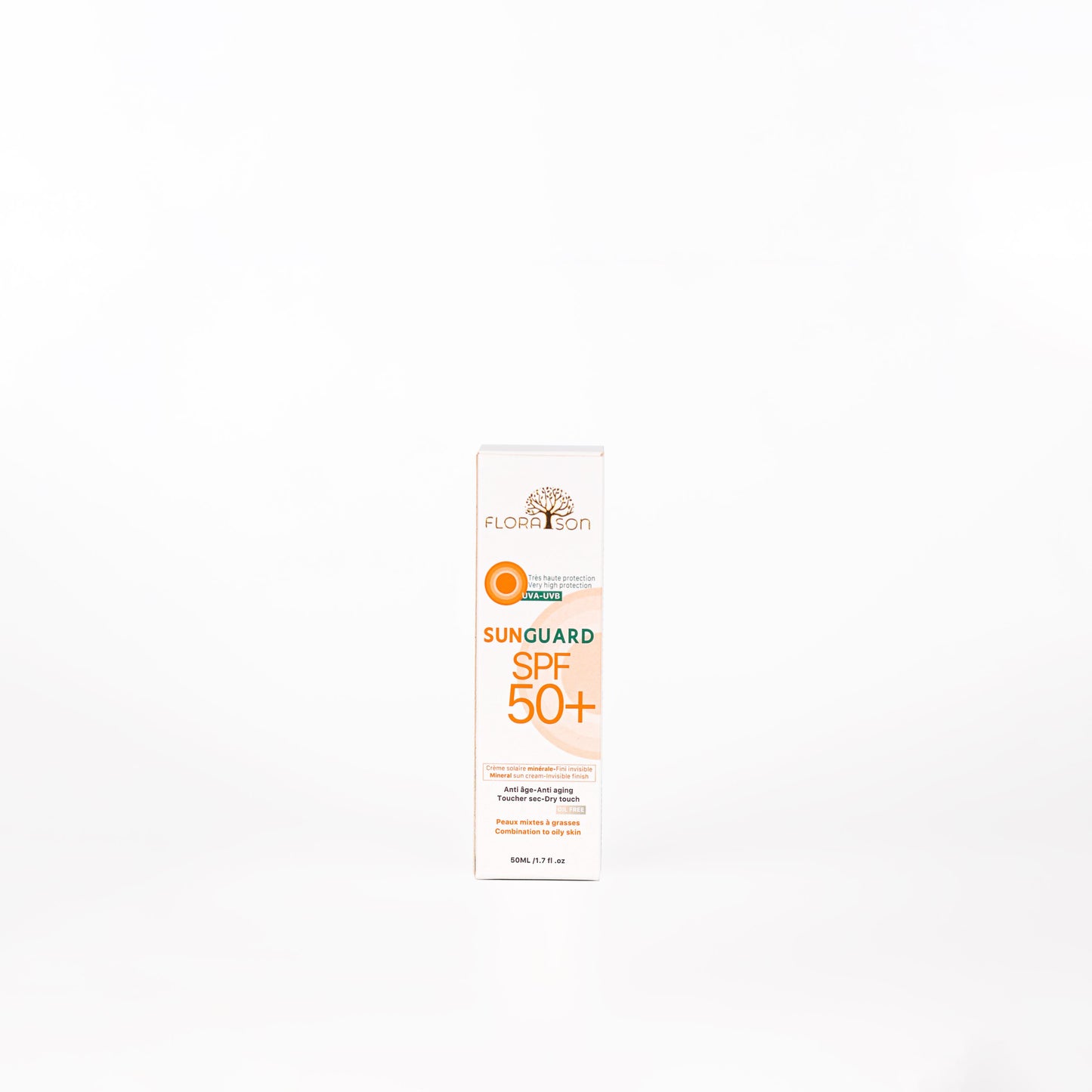 SUNGUARD Peaux normales à sèches spf 50+ invisible