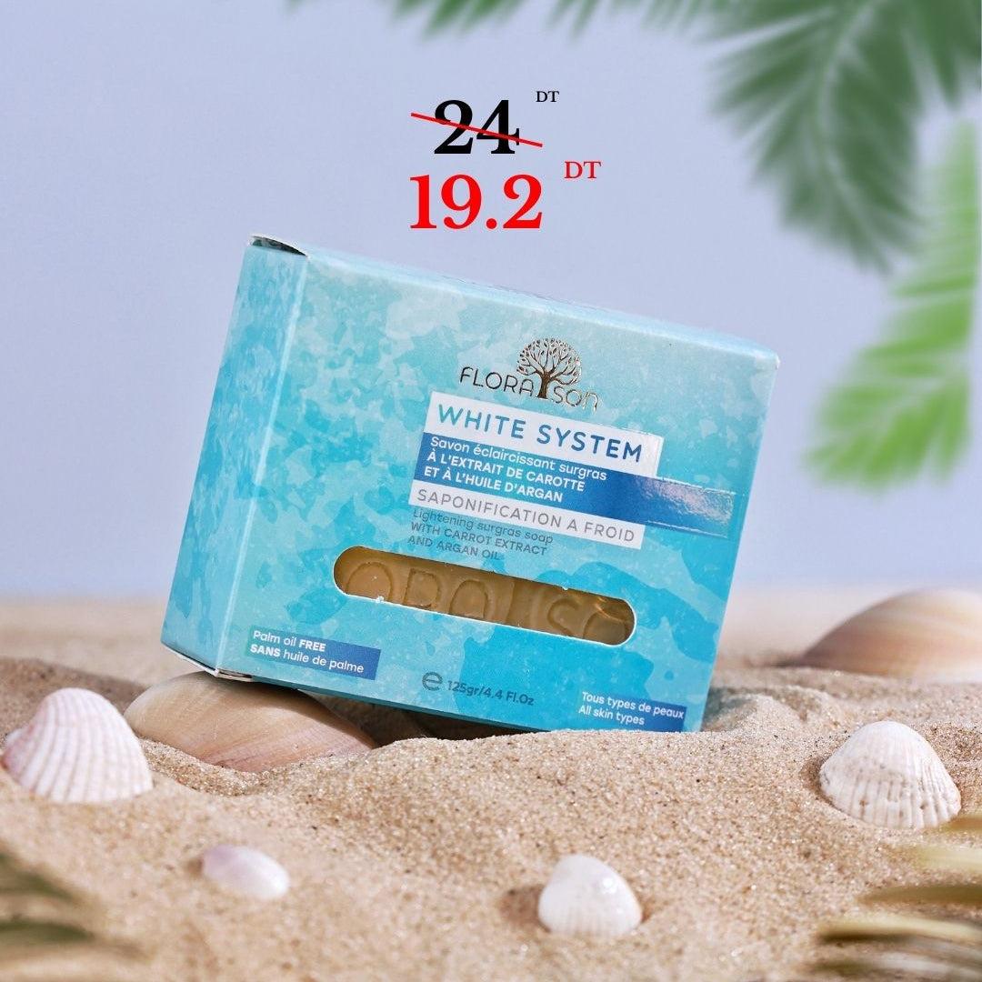 WHITE SYSTEM soap