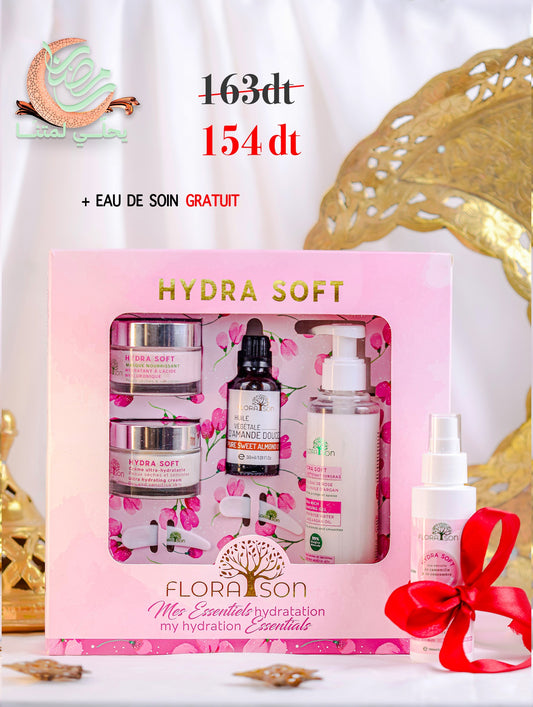 Coffret HYDRA SOFT + eau de soin hydra soft GRATUIT