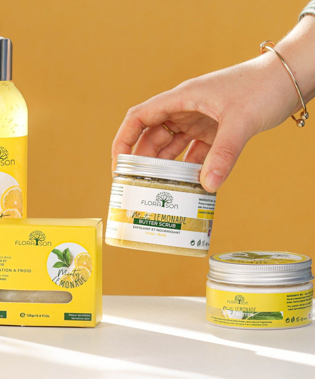 Butter Scrub Minty Lemonade