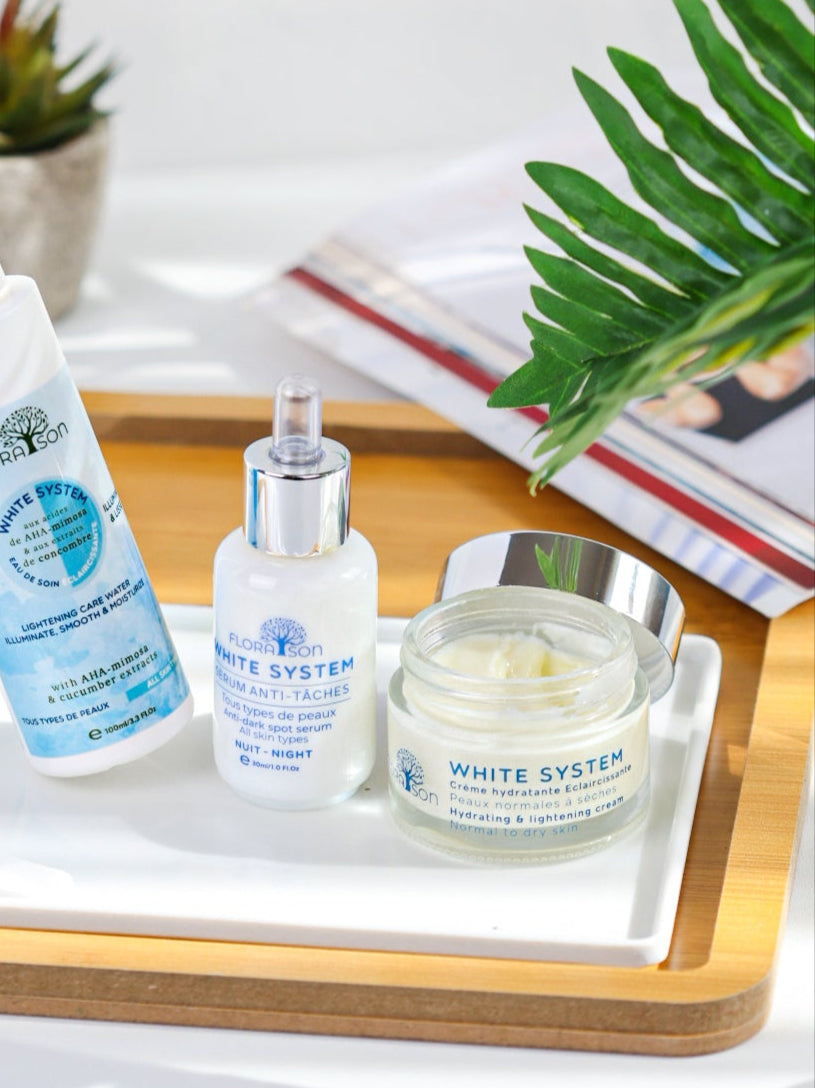 Gamme White System Peau normale (mixte à grasse)