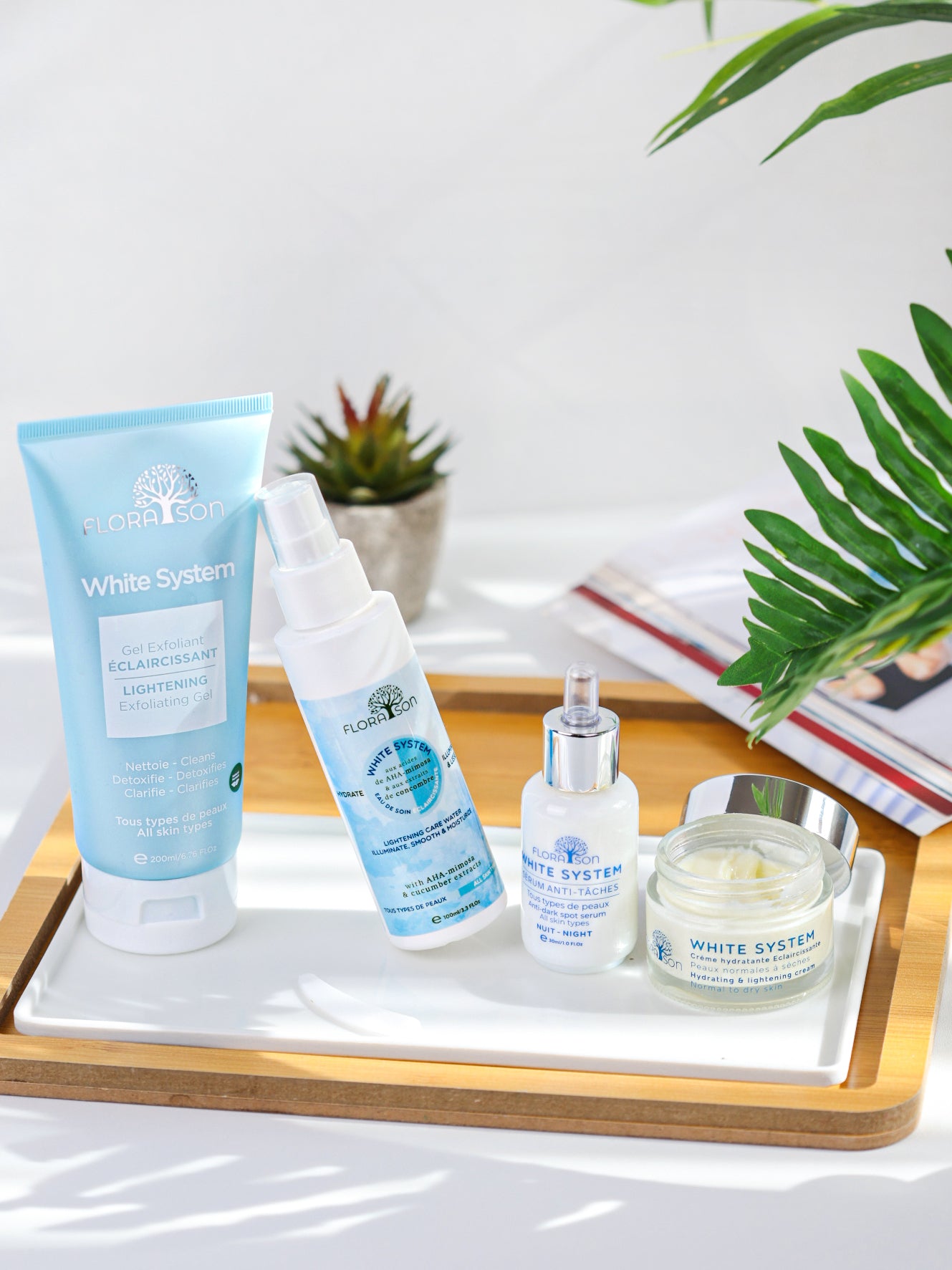 Gamme White System Peau normale (normal à sèche)