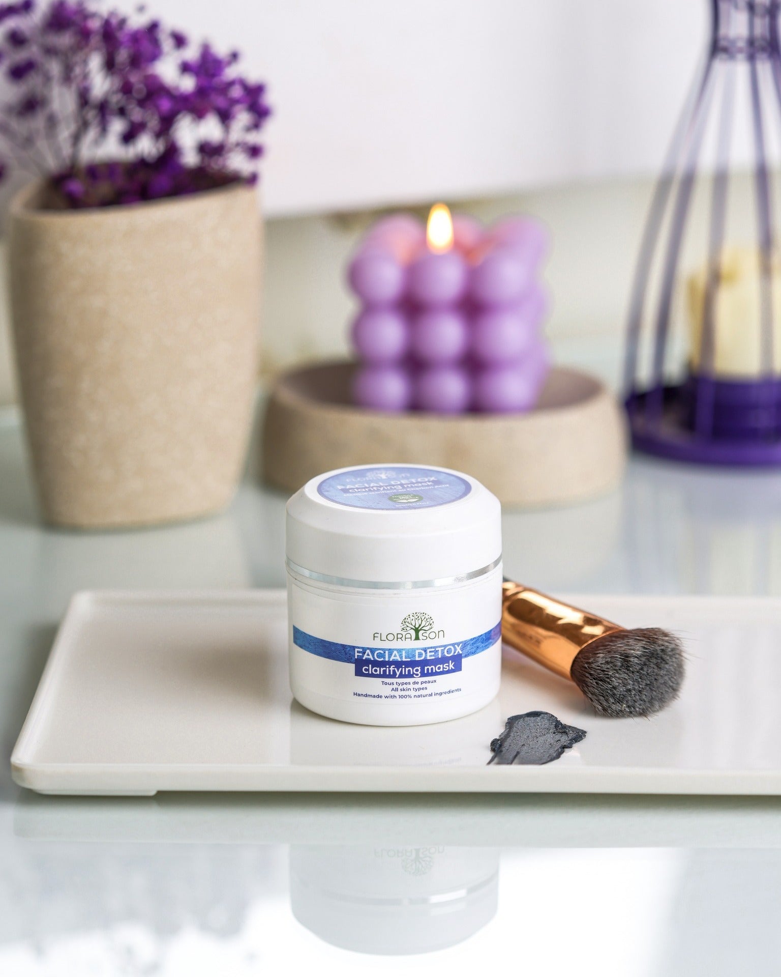 Facial Detox Charcoal Clarifying Mask 