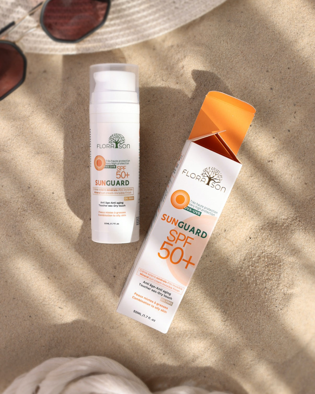 SUNGUARD Combination to oily skin spf 50+ invisible