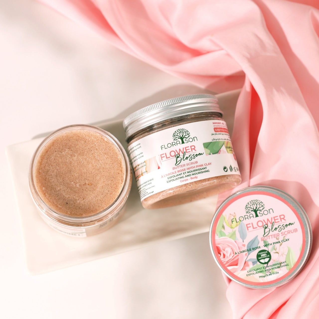 Flower Blossom Butter Scrub 