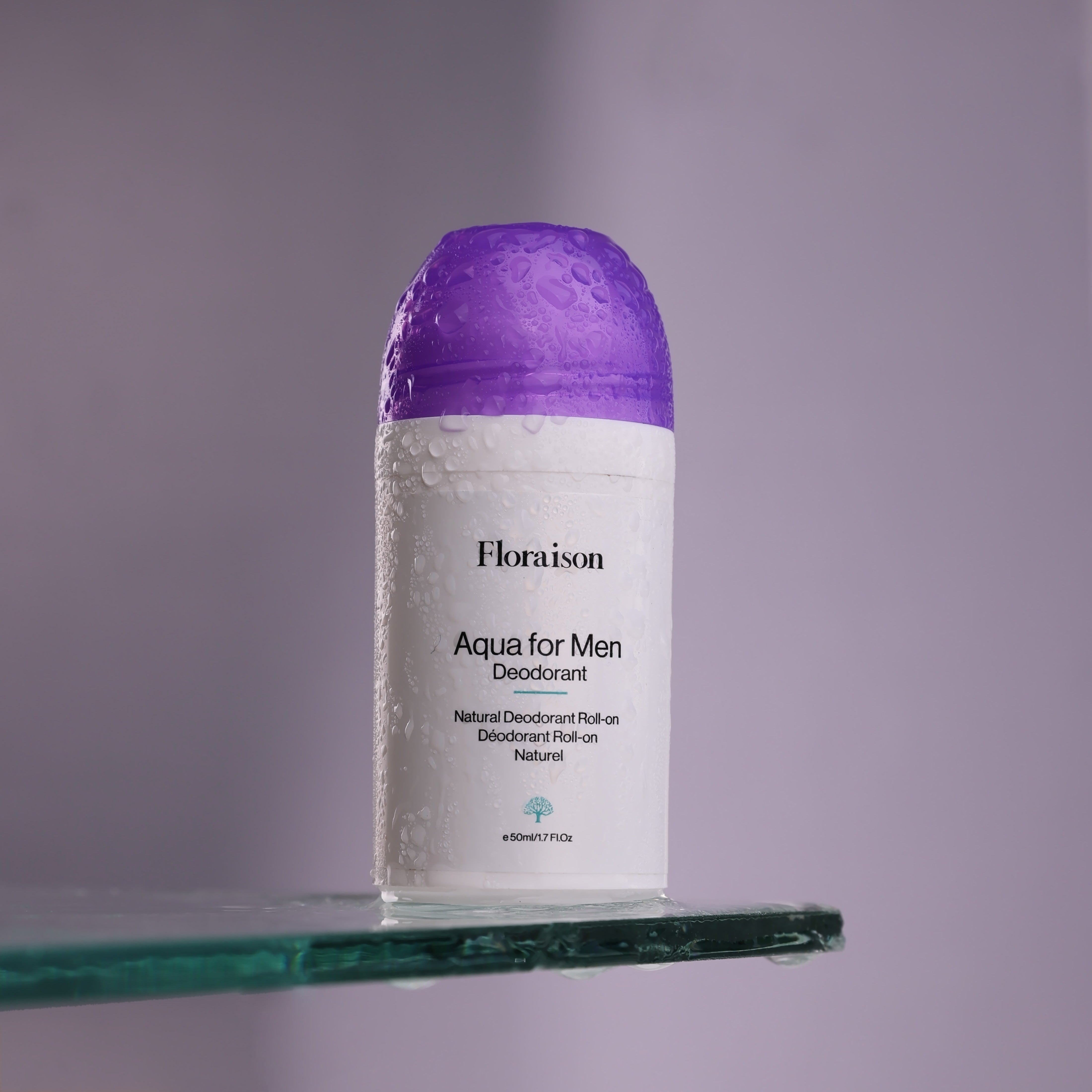 Déodorant Naturel Roll-On AQUA FOR MEN