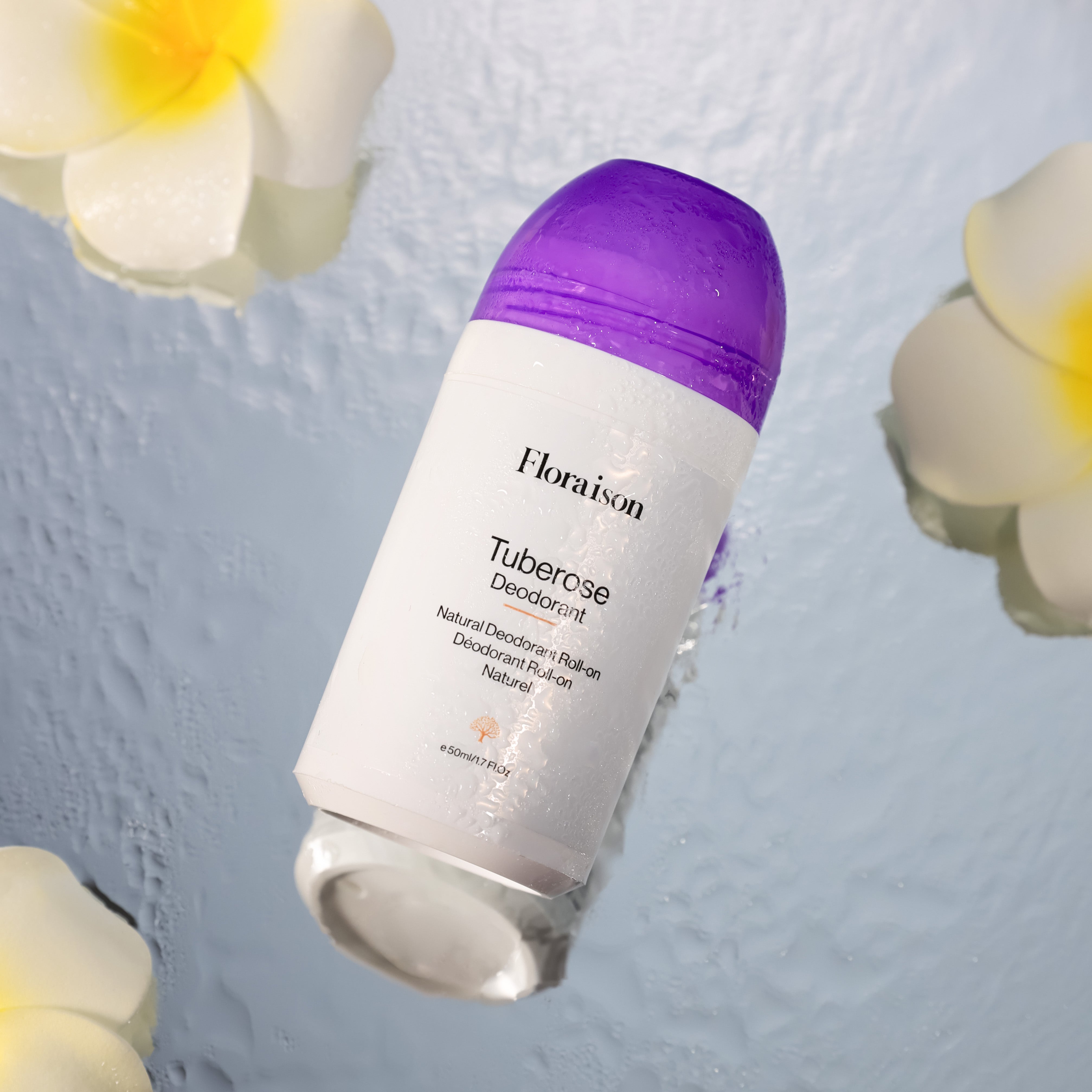 Tuberose Natural Roll-On Deodorant