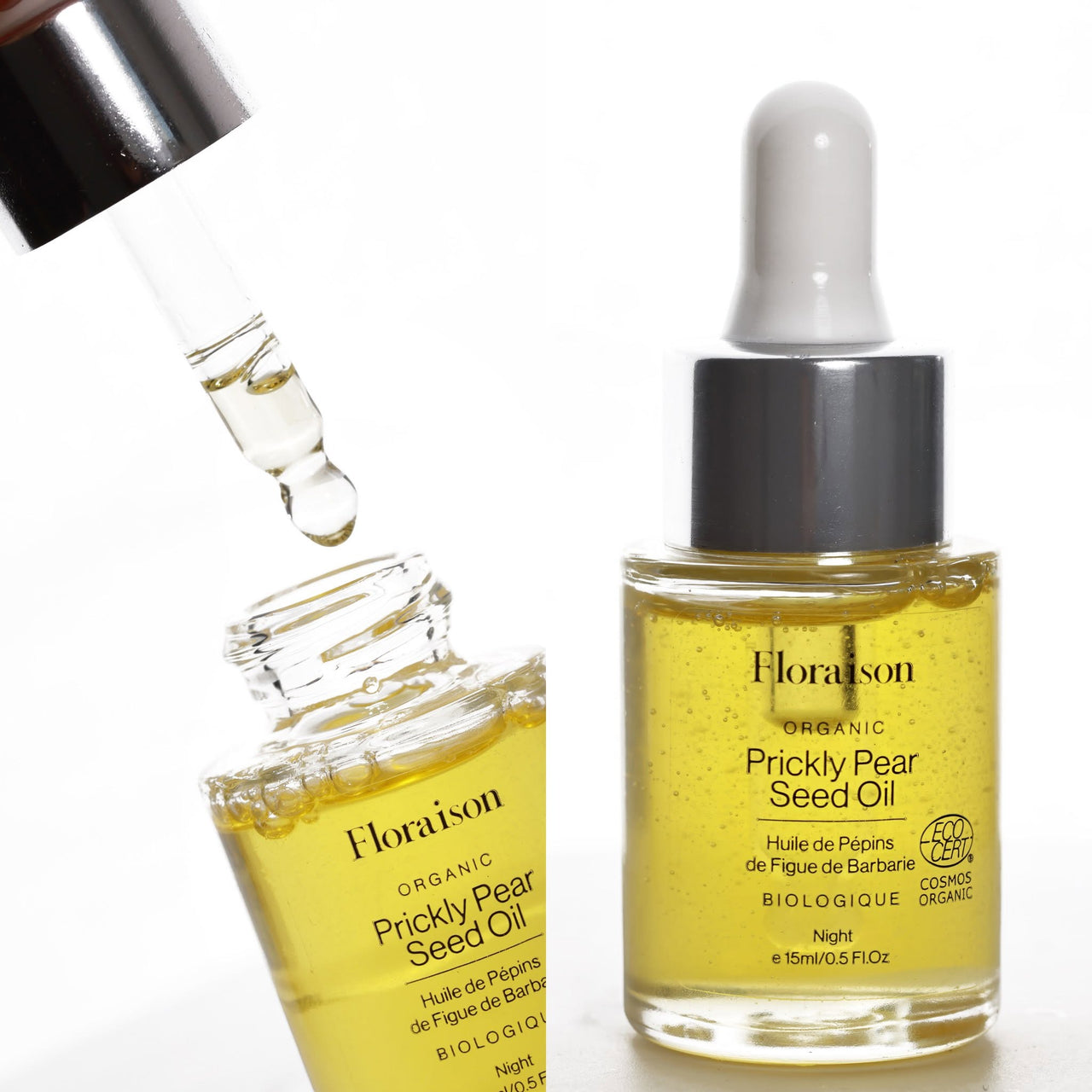 Organic prickly pear seed oil