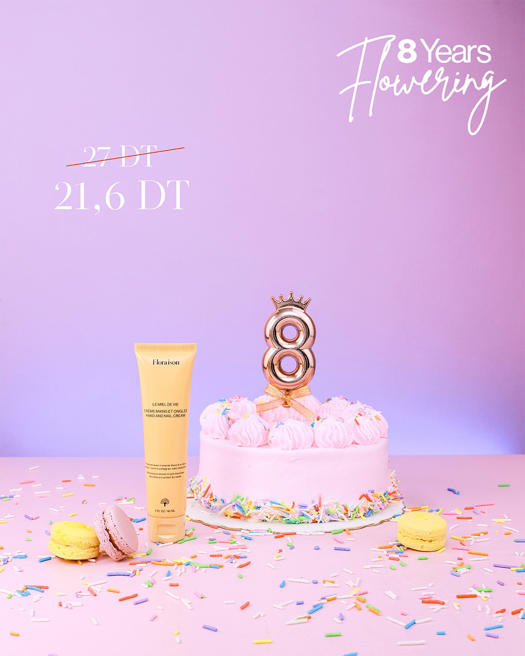 Crème Mains et Ongles Le Miel de Vie