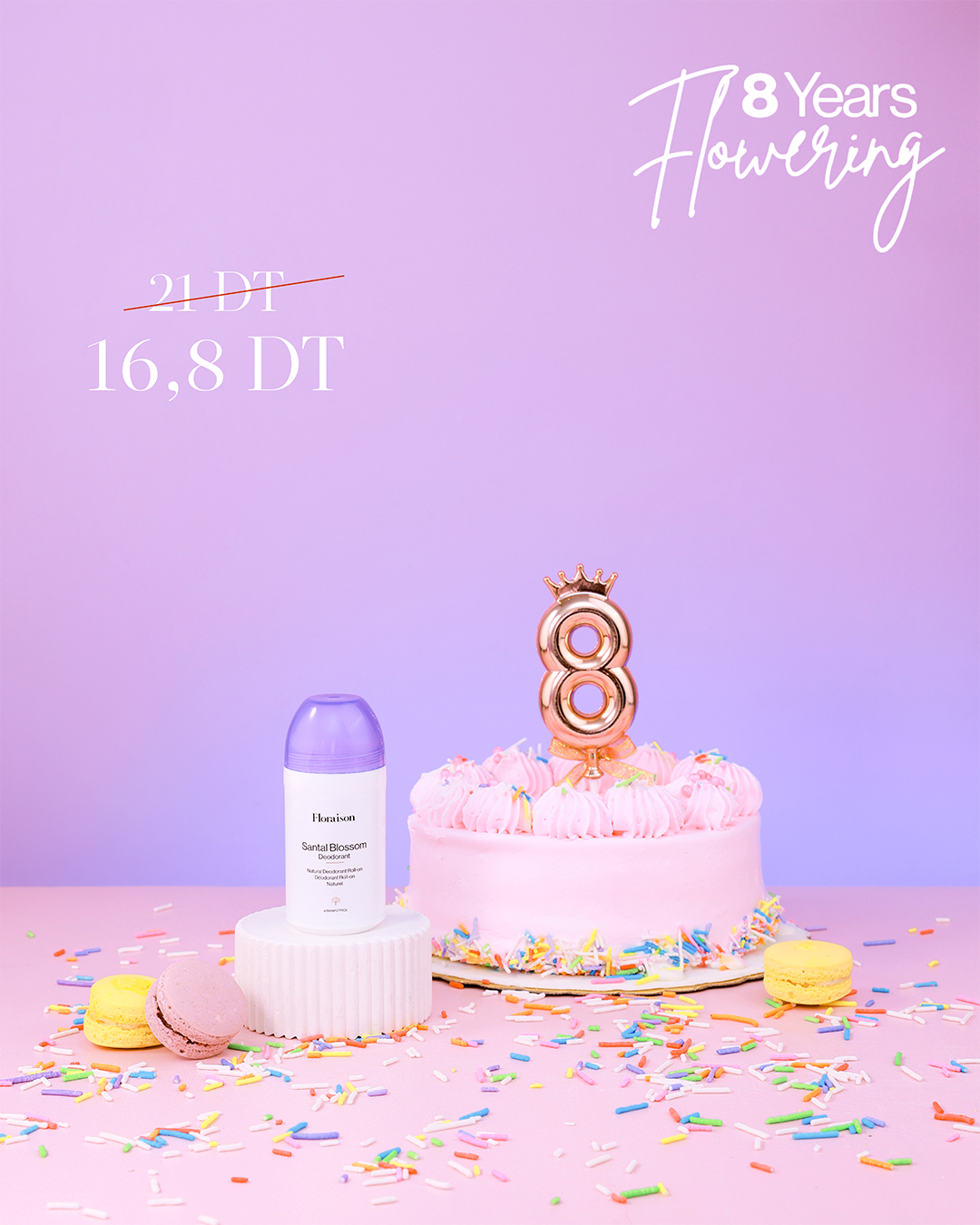 Déodorant Naturel Roll-On santal blossom