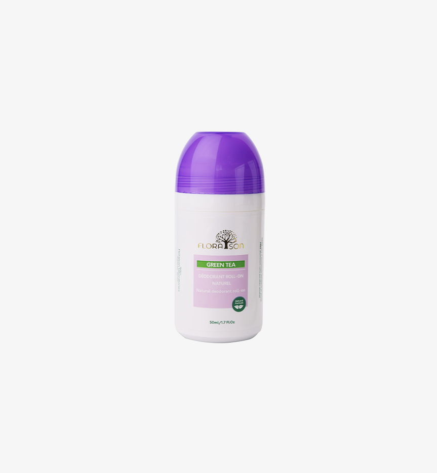 Déodorant Naturel Roll-On Green Tea - Floraison