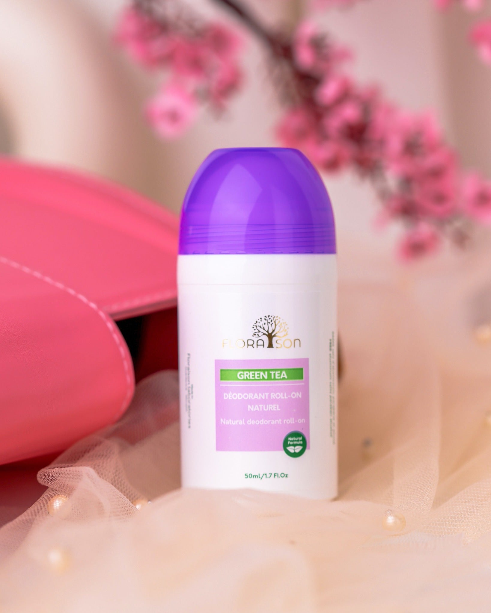 Déodorant Naturel Roll-On Green Tea - Floraison