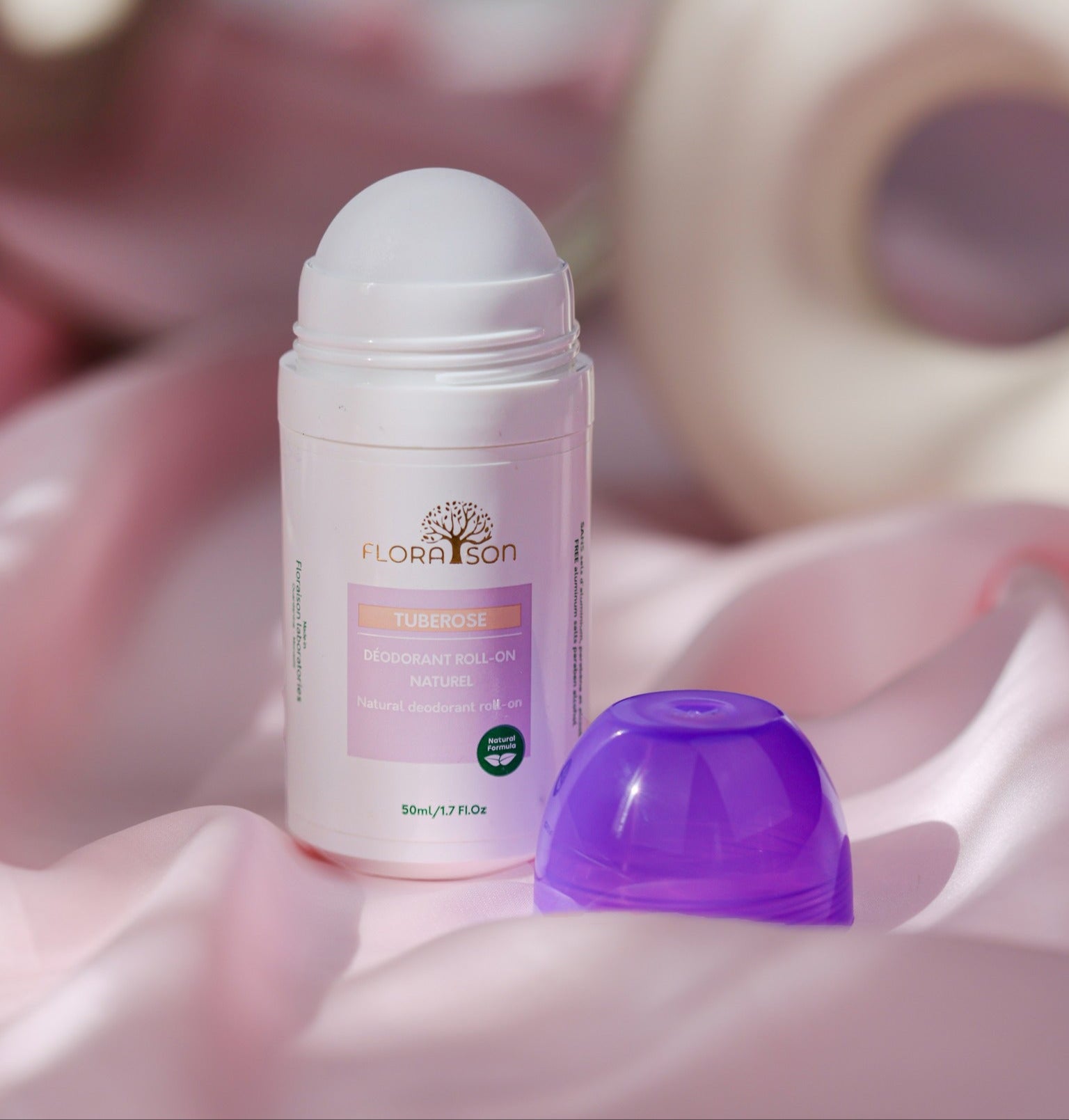 Déodorant Naturel Roll-On Tuberose - Floraison