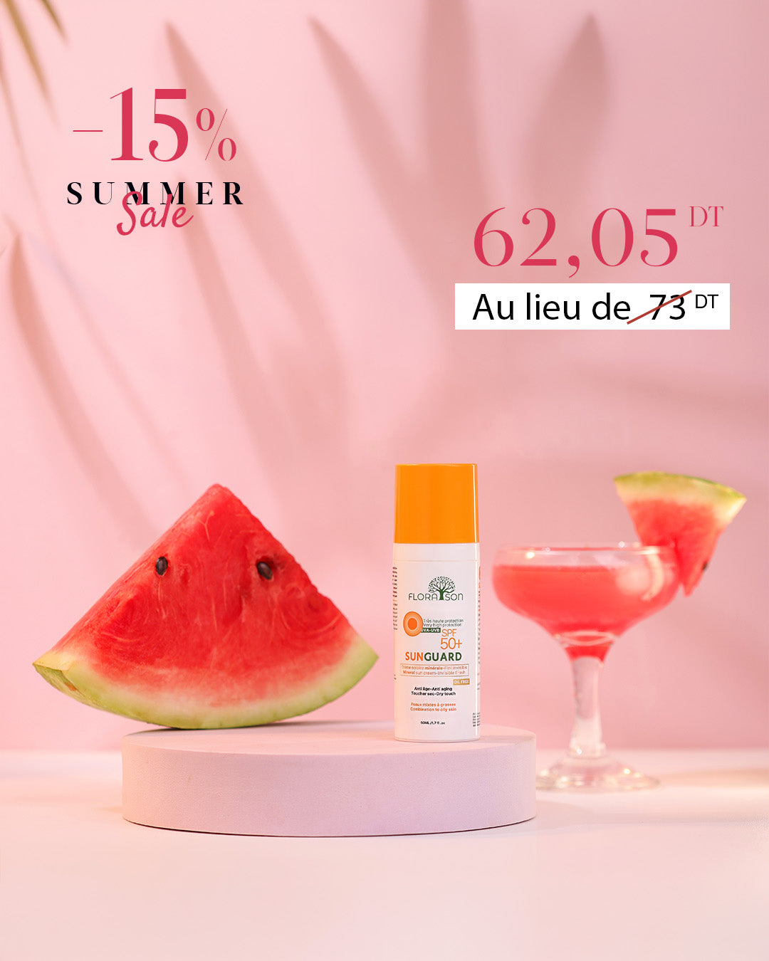 Sunguard SPF50+ Invisible Peaux Mixtes à Grasses