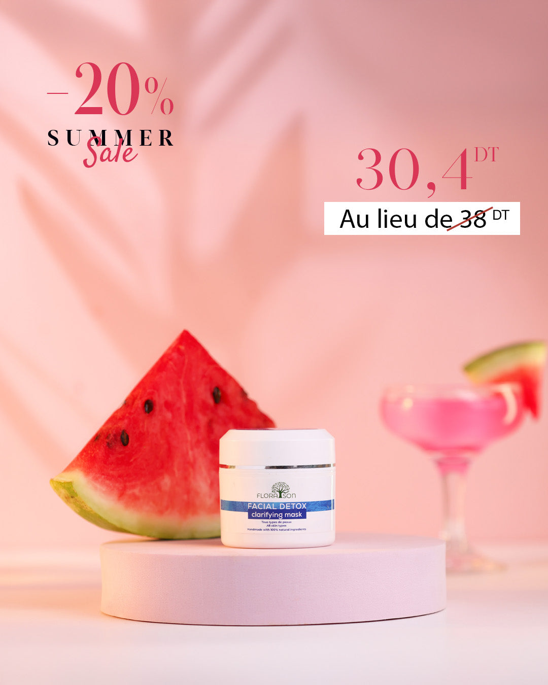 Facial Detox Masque Clarifiant au Charbon Actif