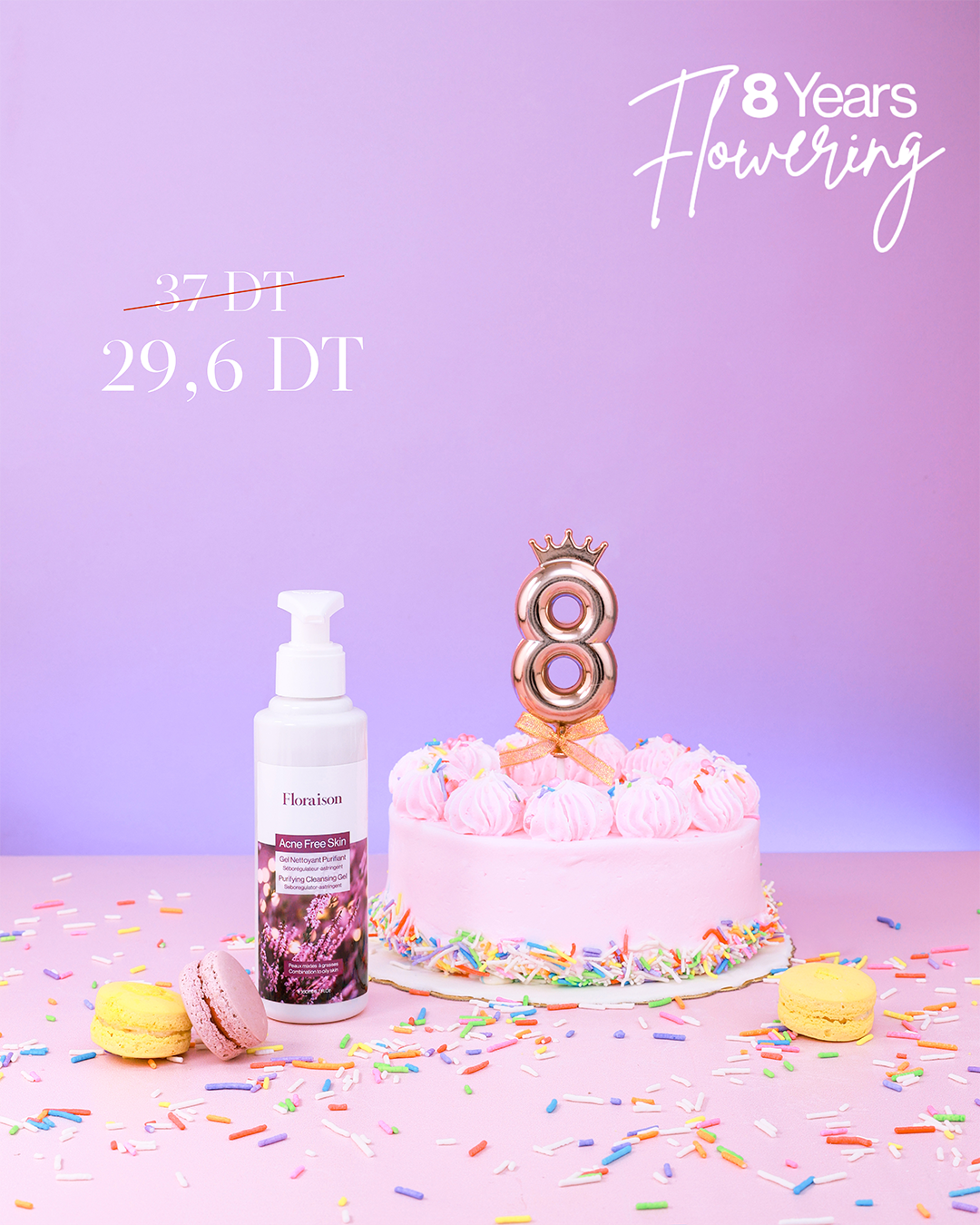 Gel Nettoyant Acne Free Skin