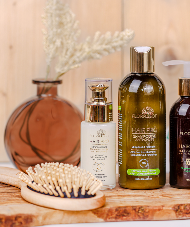 Gamme Hair Pro cheveux normaux à secs - Floraison