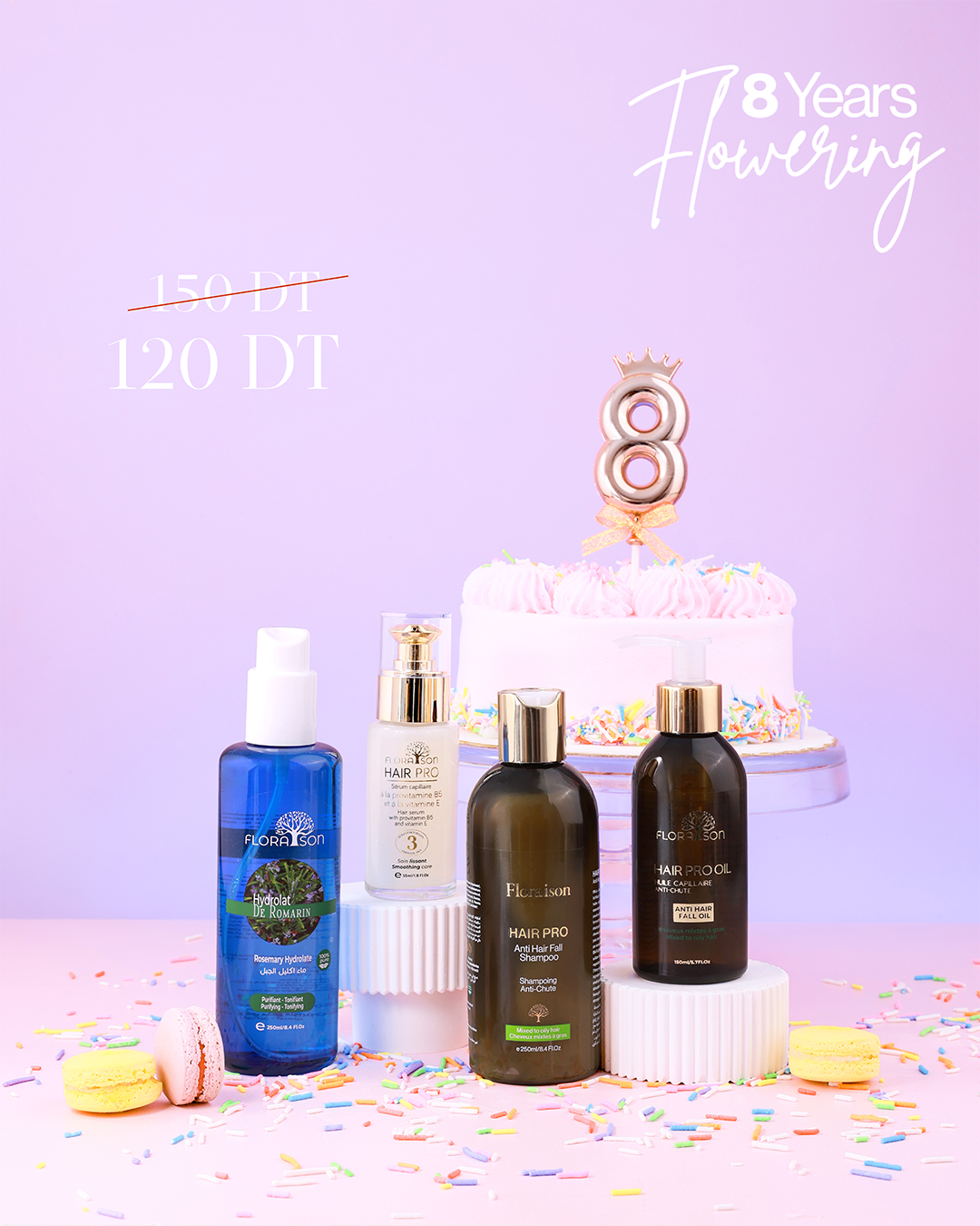 Gamme Hair pro cheveux mixtes à gras