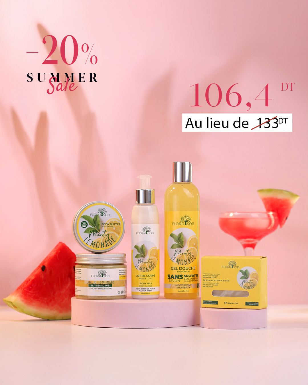 Minty Lemonade range