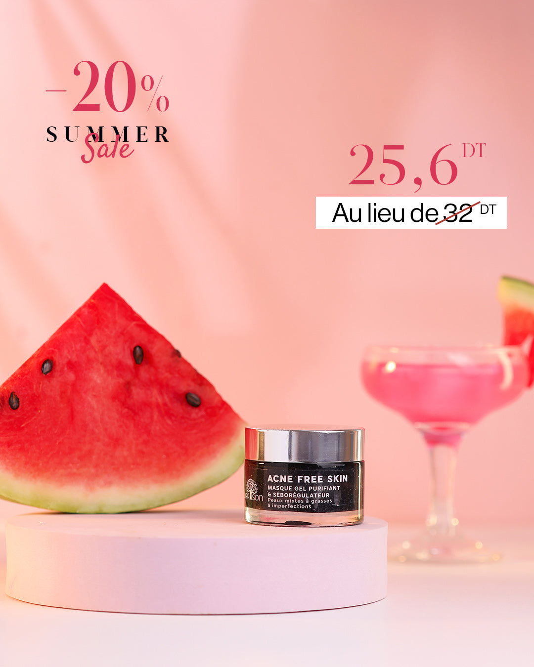 Acne Free Skin Gel Mask
