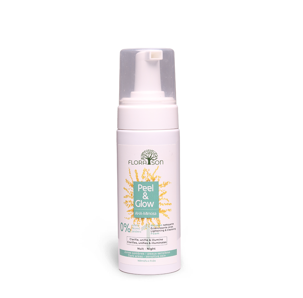 Peel & Glow Mousse Nettoyante Eclaircissante Corps