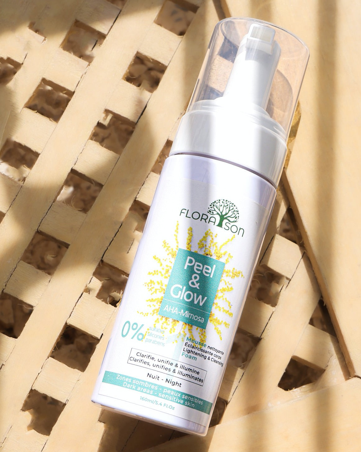 Peel & Glow Mousse Nettoyante Eclaircissante Corps