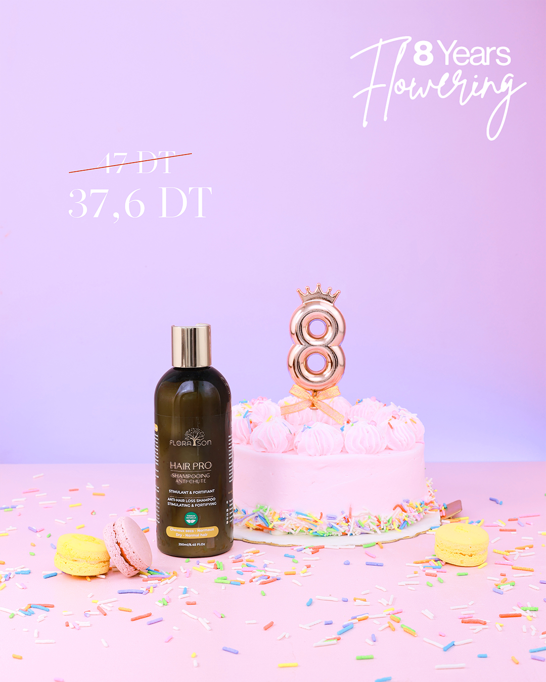 Shampoing Hair Pro Anti-Chute Cheveux Secs à Normaux