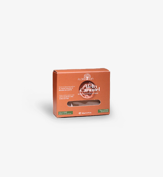 Melty caramel soap