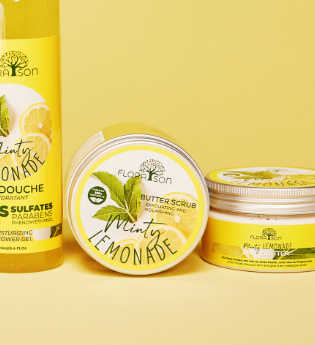 Minty Lemonade Butter Scrub