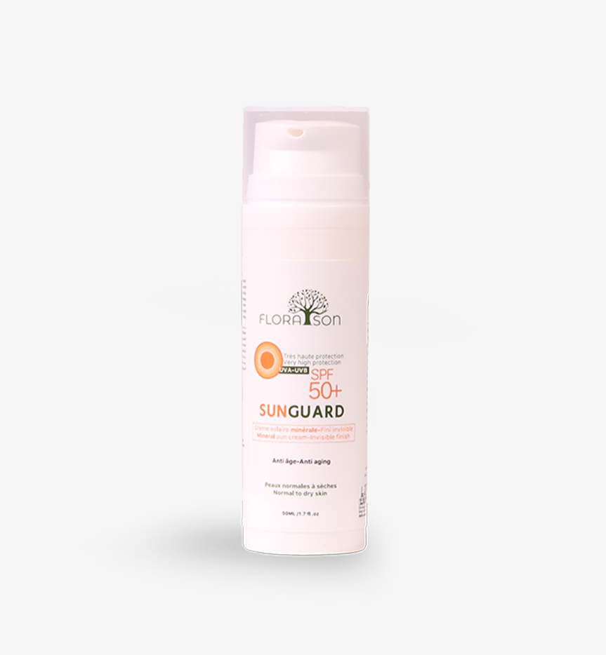 Sunguard SPF50+ Invisible Peaux Normal à Sèche