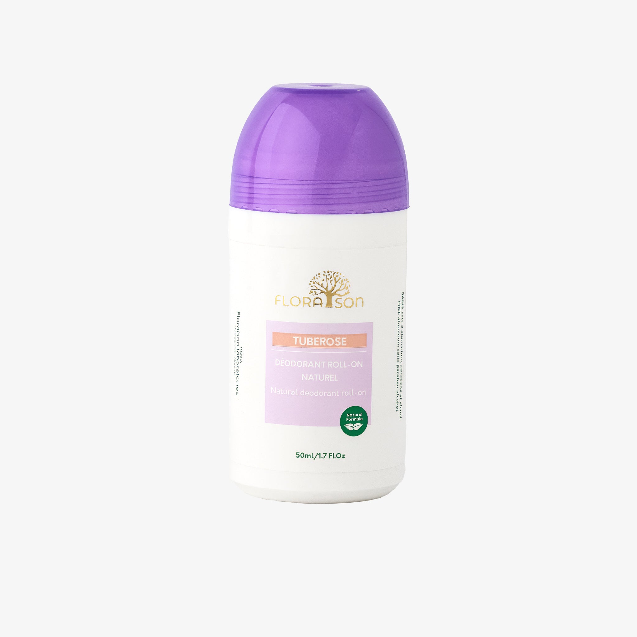Déodorant Naturel Roll-On Tuberose - Floraison