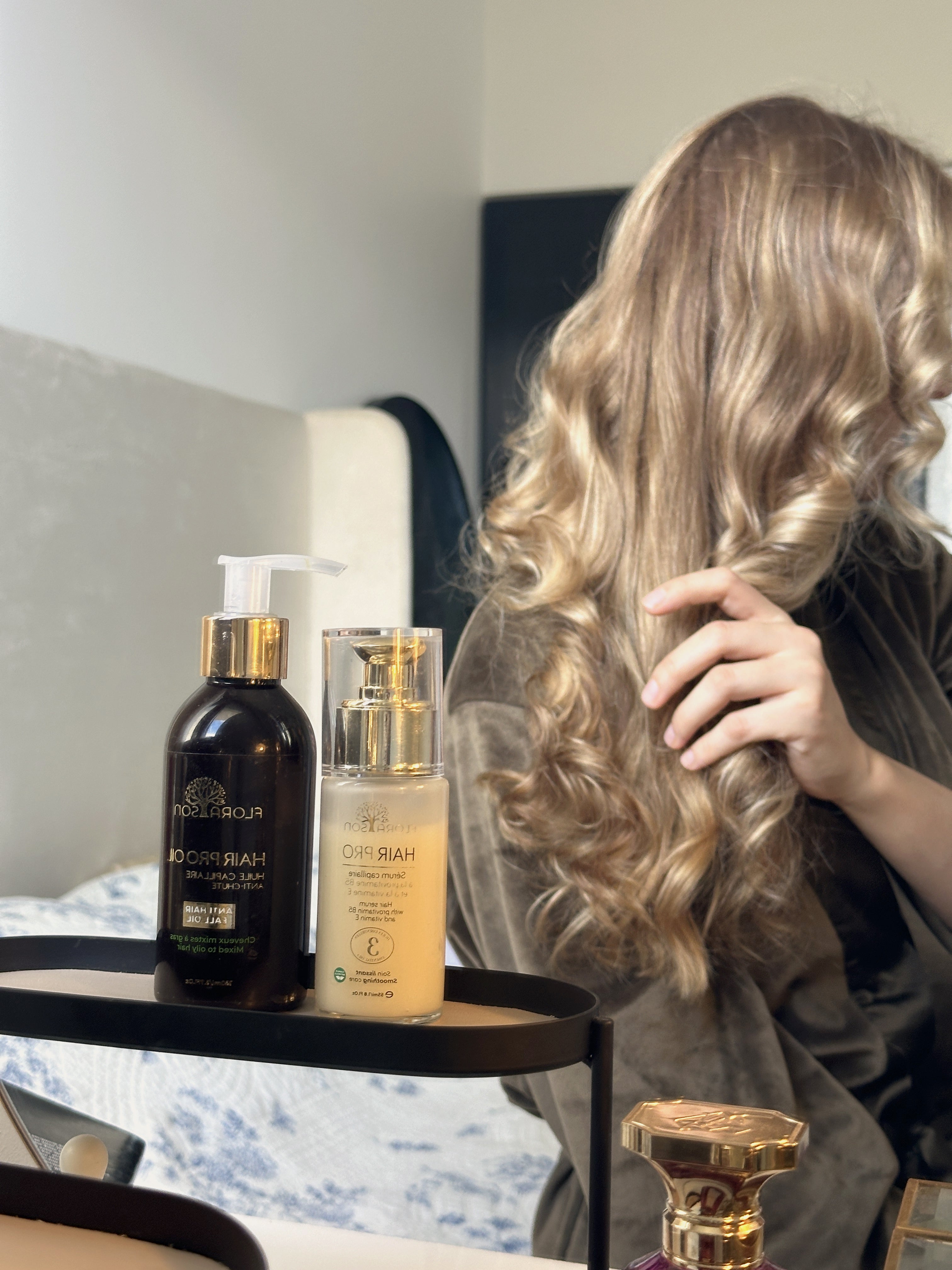 Gamme Hair pro cheveux mixtes à gras