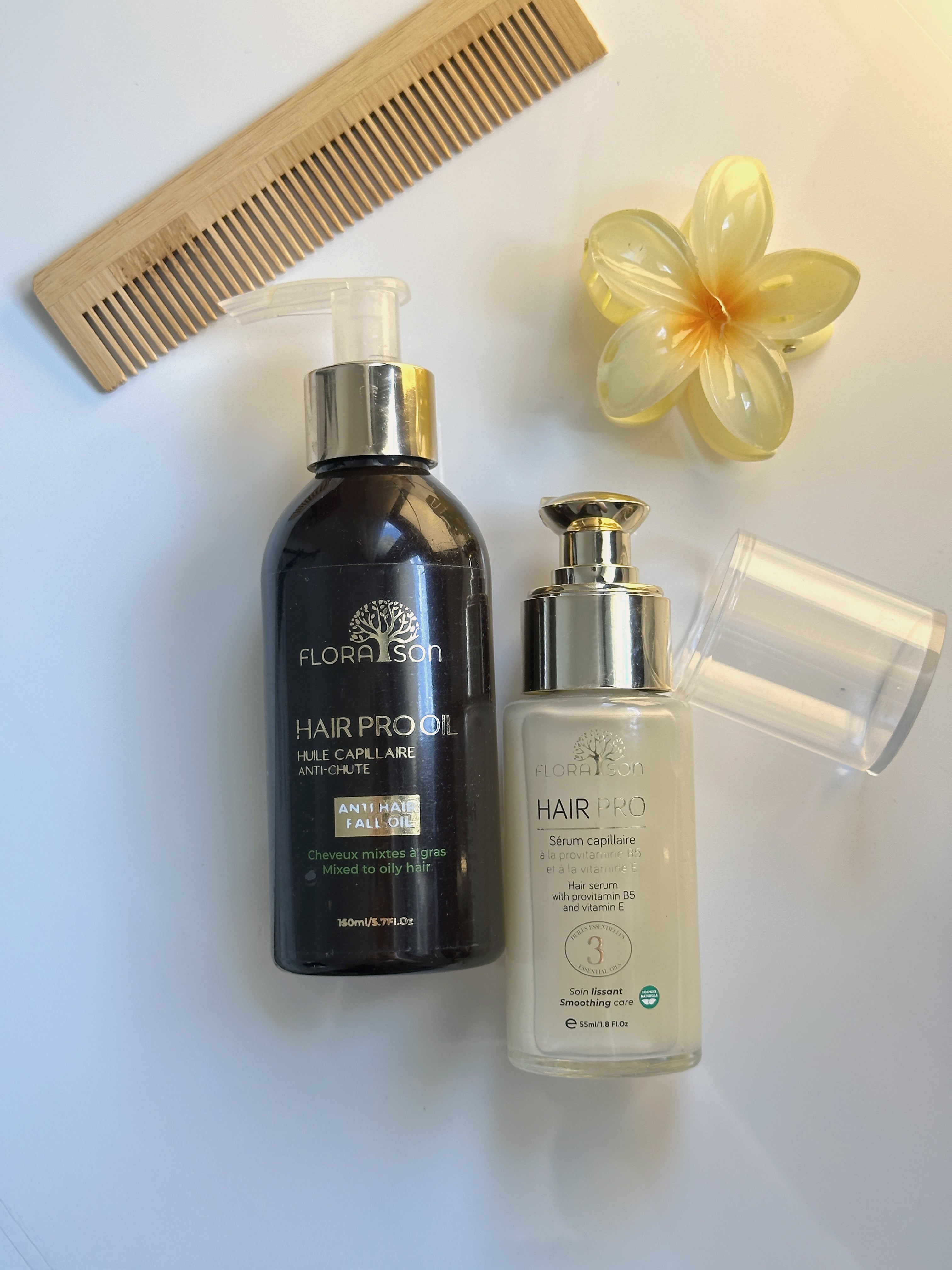 Gamme Hair pro cheveux mixtes à gras