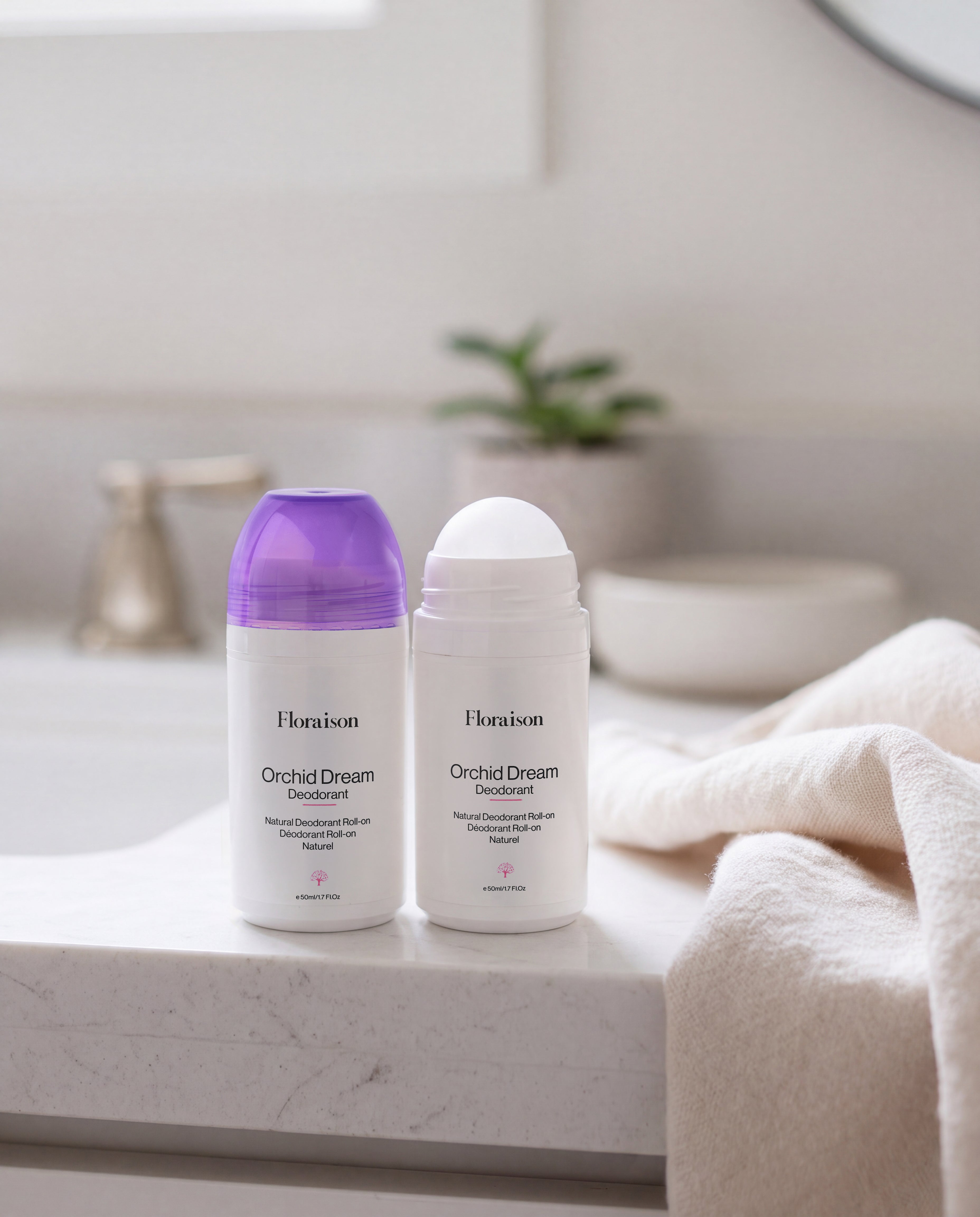 Déodorant Naturel Roll-On Orchid Dream