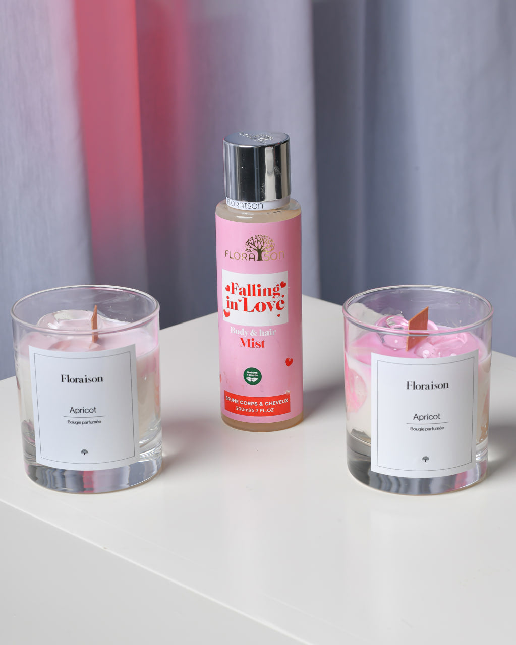 Floraison scented candle spell
