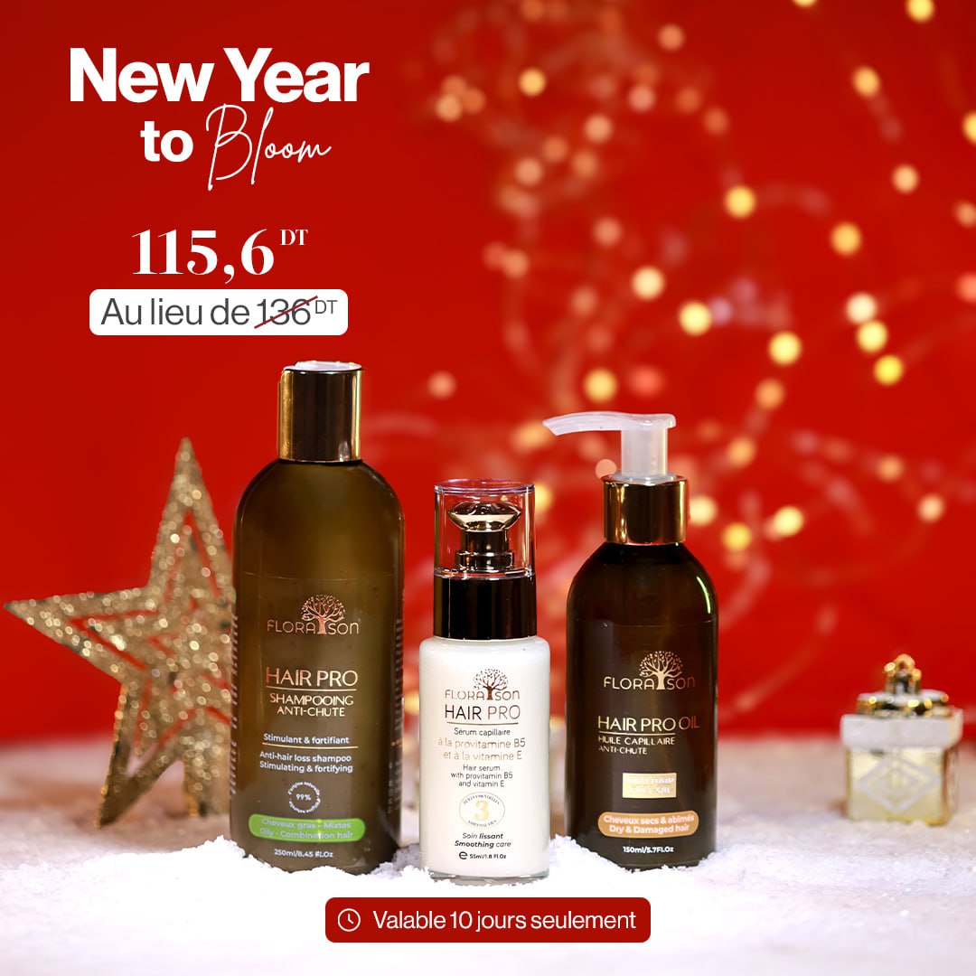 Gamme Hair pro cheveux mixtes à gras