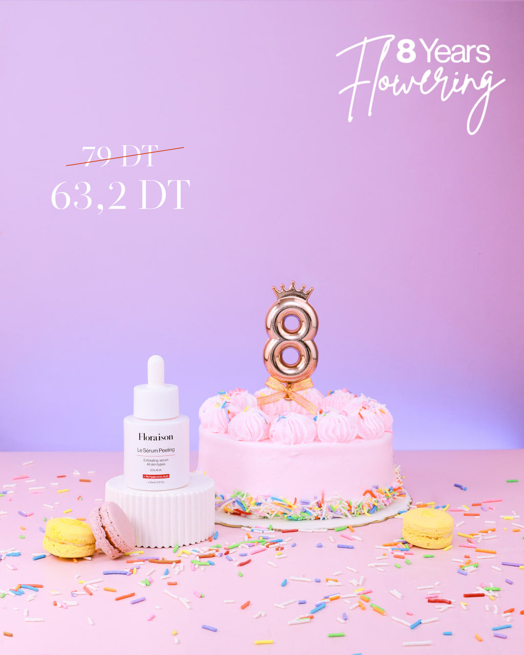 Sérum Peeling Exfoliant aux AHA