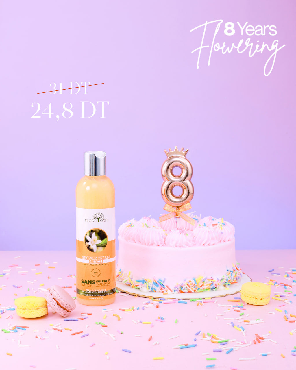 Crème de Douche Neroli