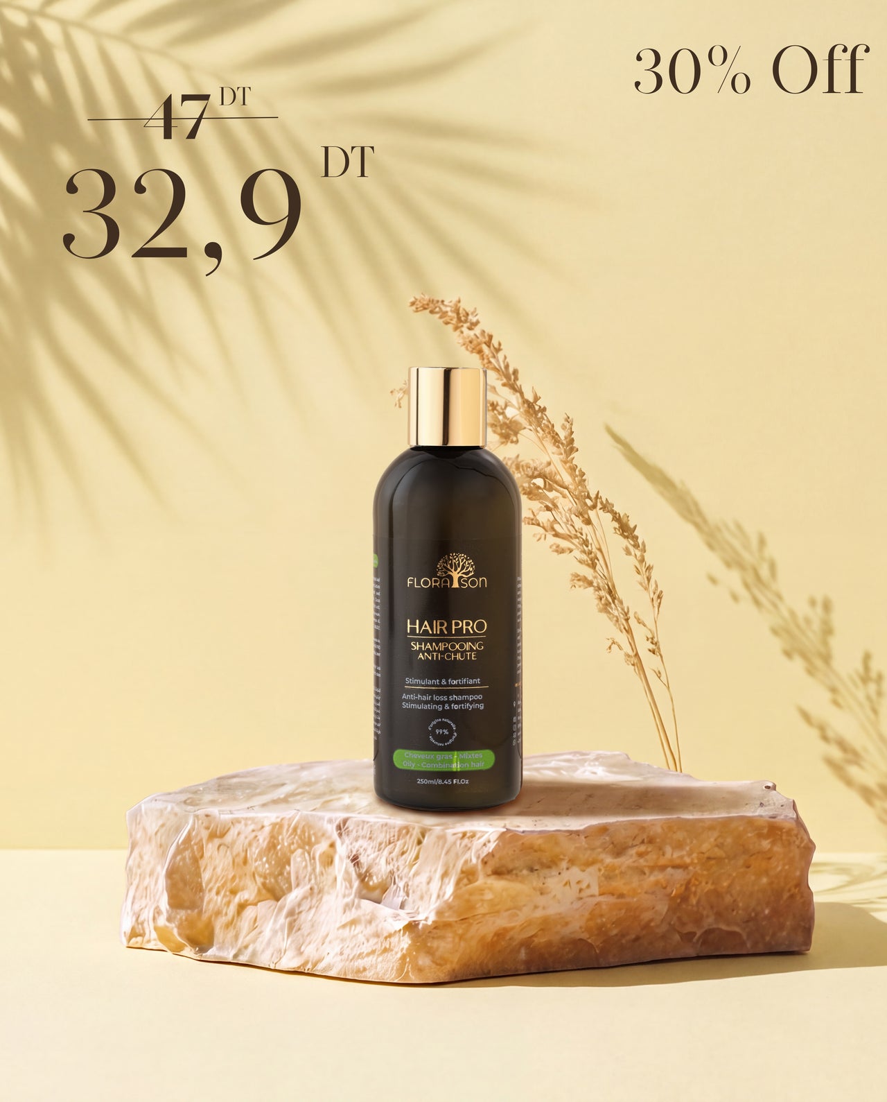 Shampoing Hair Pro Anti-Chute Cheveux Mixtes à Gras