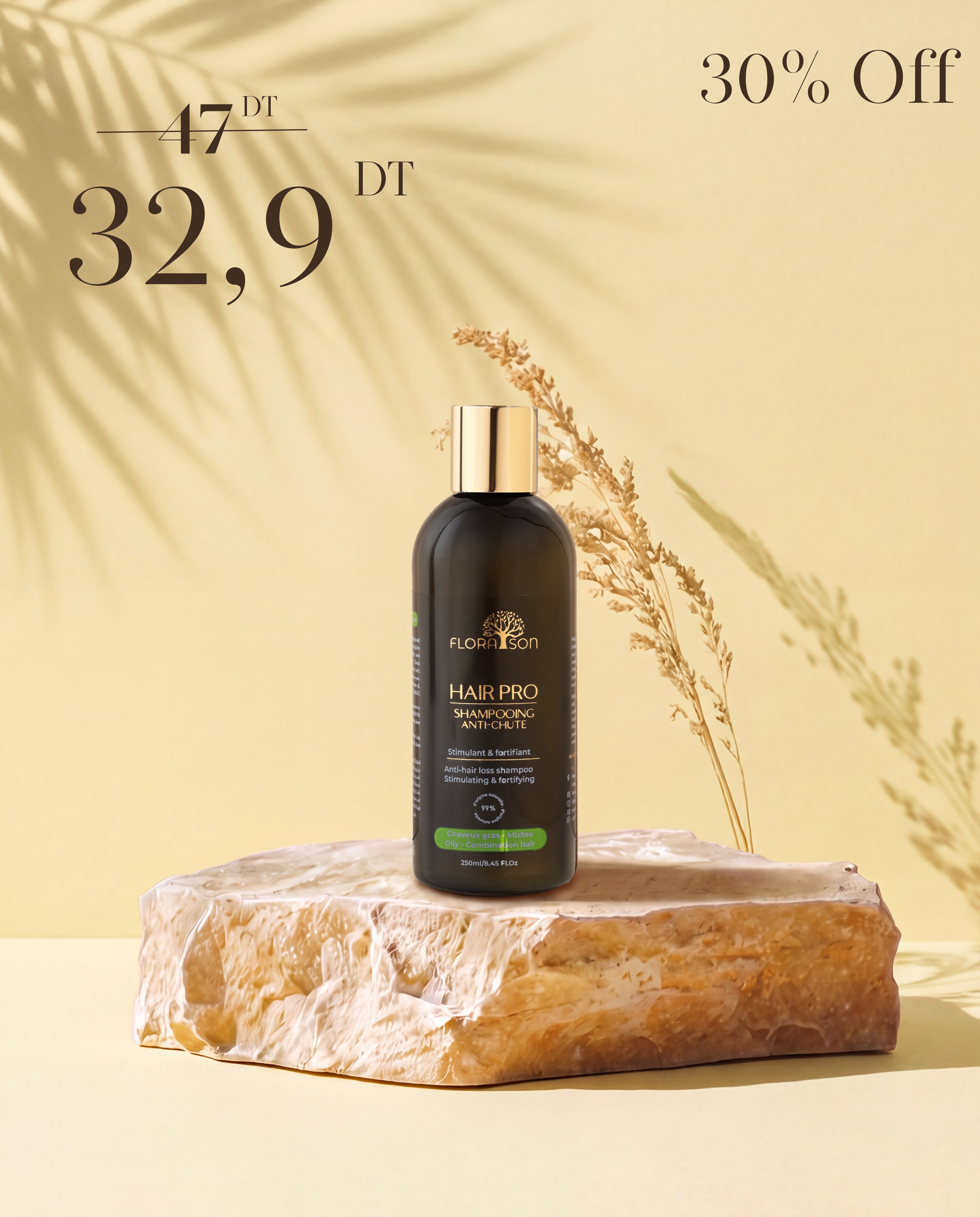 Shampoing Hair Pro Anti-Chute Cheveux Mixtes à Gras