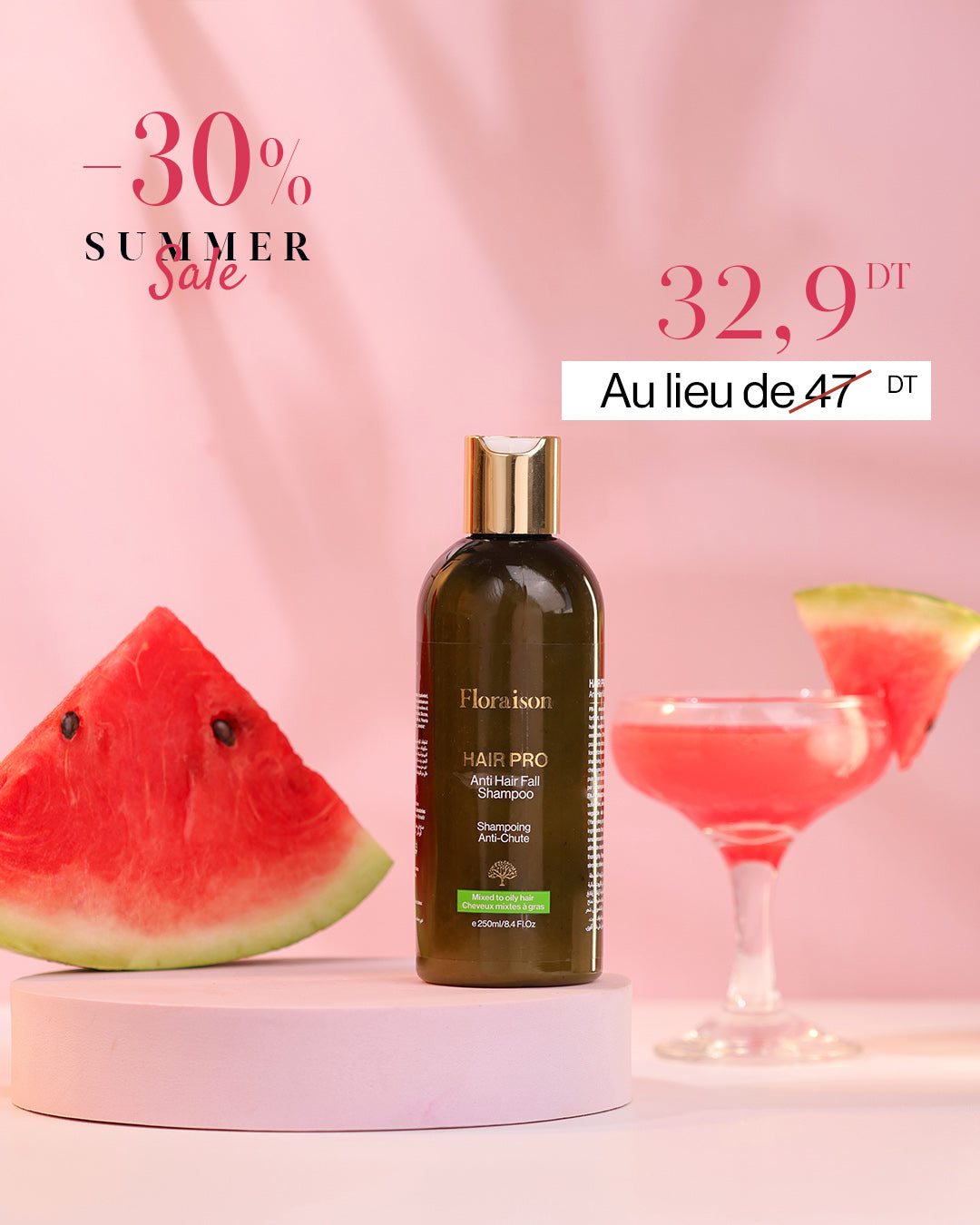Shampoing Hair Pro Anti-Chute Cheveux Mixtes à Gras