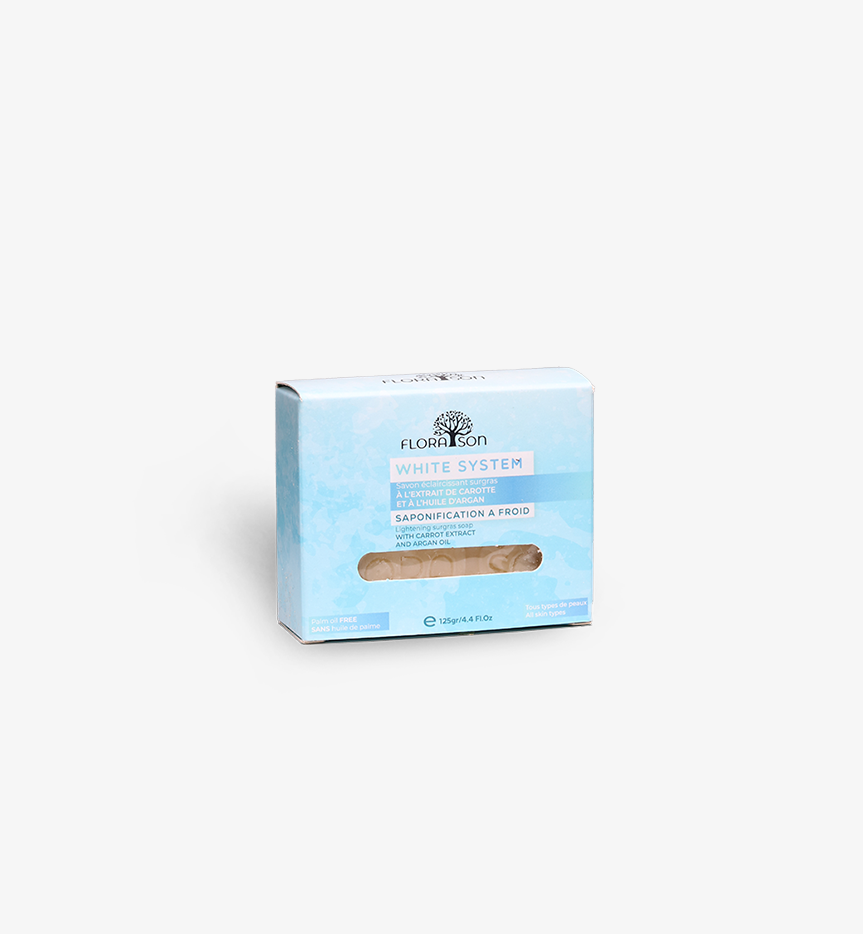 WHITE SYSTEM soap